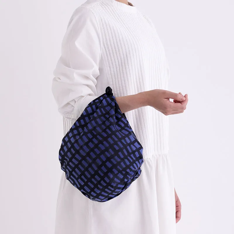 70 minä perhonen Organic Cotton sora check Black