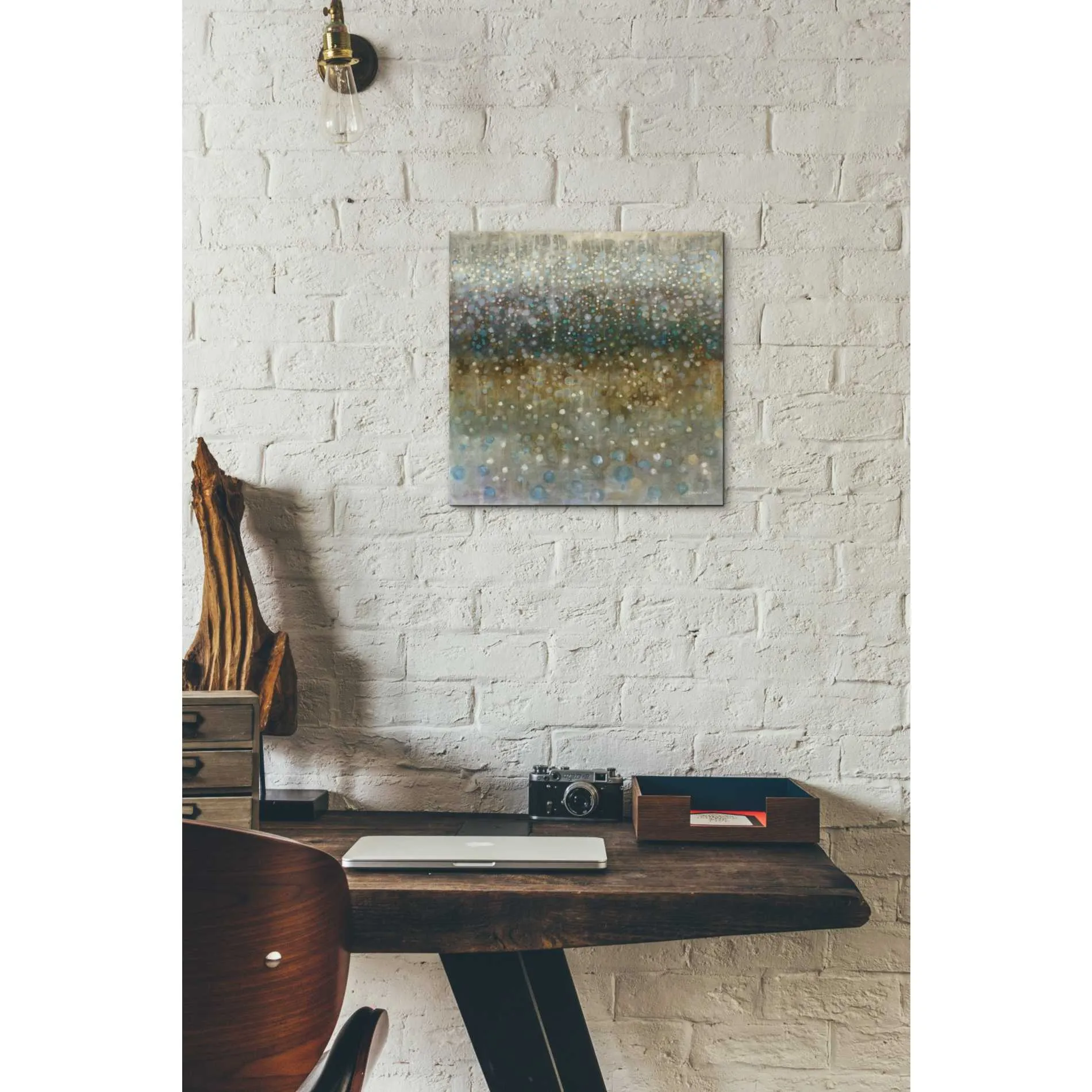 'Abstract Rain' by Danhui Nai, Canvas Wall Art