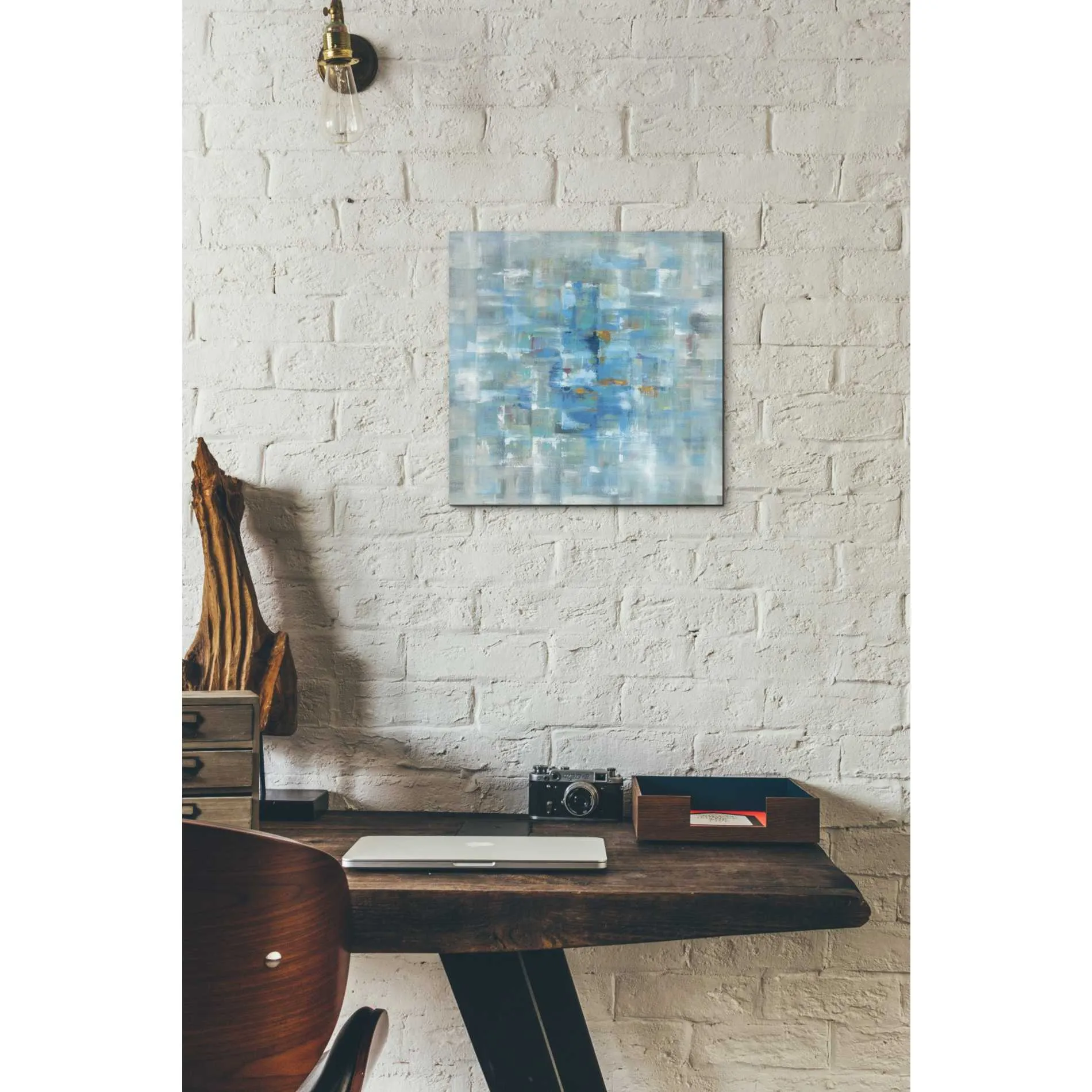 'Abstract Squares' by Danhui Nai, Canvas Wall Art