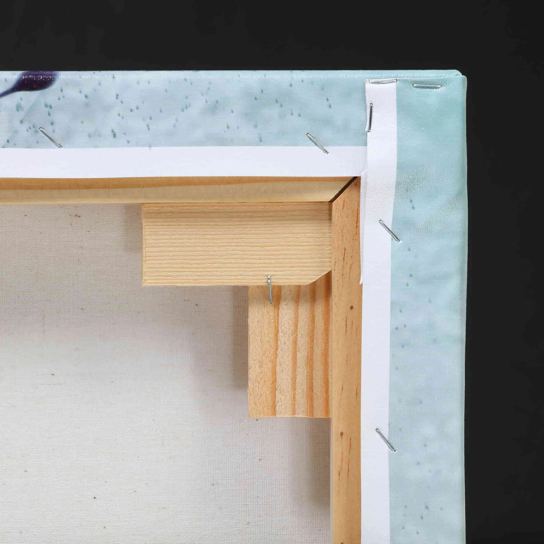 'Abstract Squares' by Danhui Nai, Canvas Wall Art