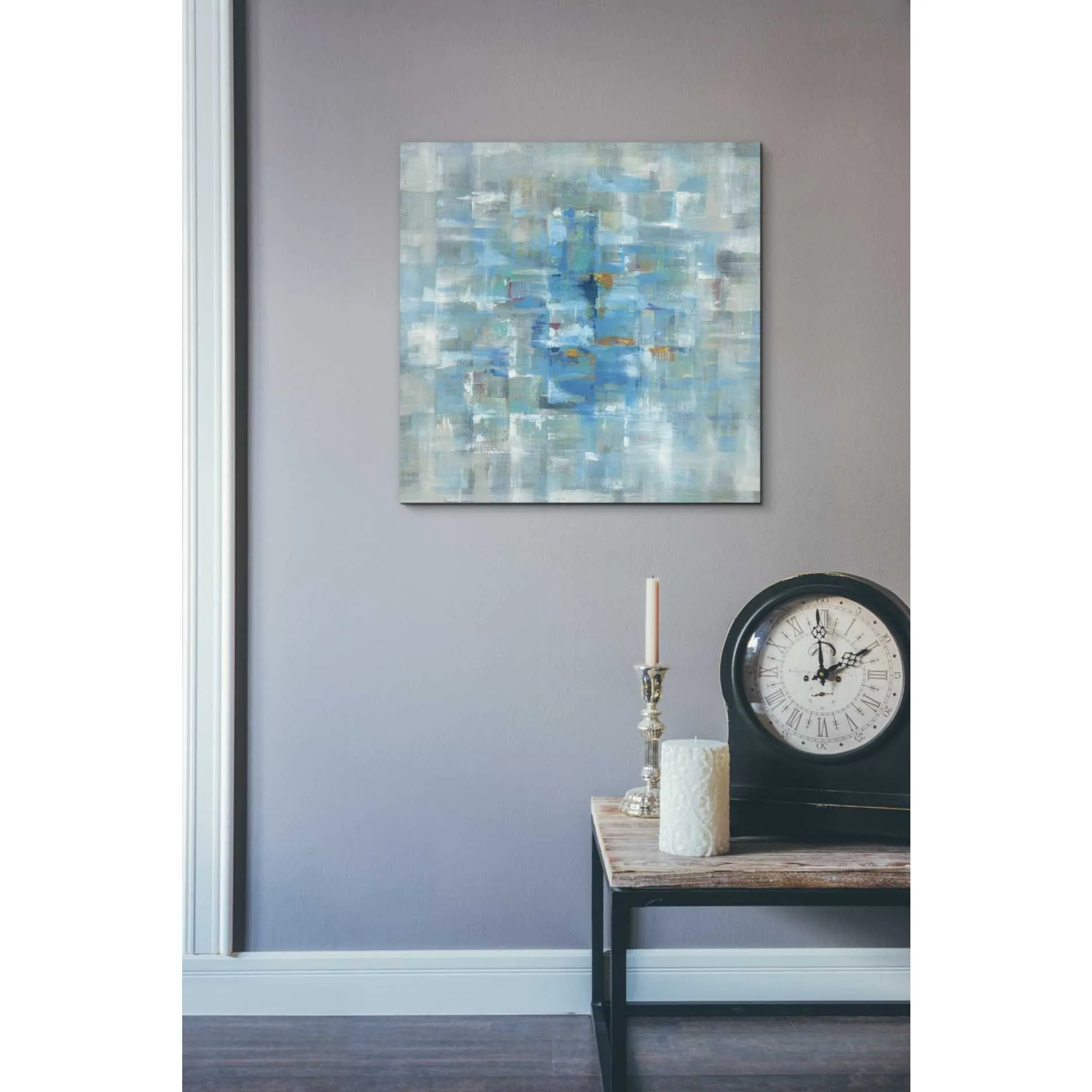 'Abstract Squares' by Danhui Nai, Canvas Wall Art