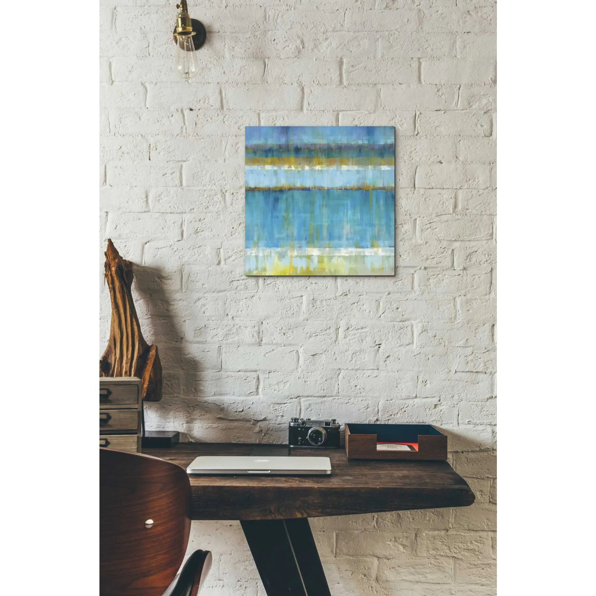 'Abstract Stripes' by Danhui Nai, Canvas Wall Art