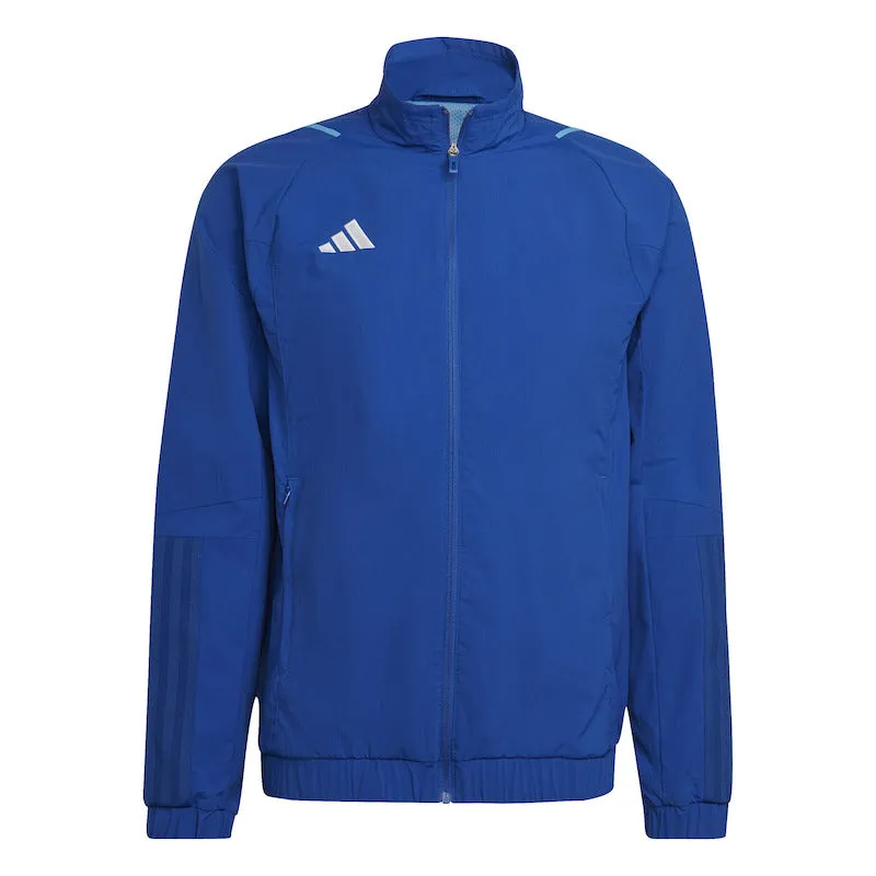 ADIDAS TIRO 23 COMPETITION PRESENTATION JACKET TEAM ROYAL BLUE PULSE BLUE