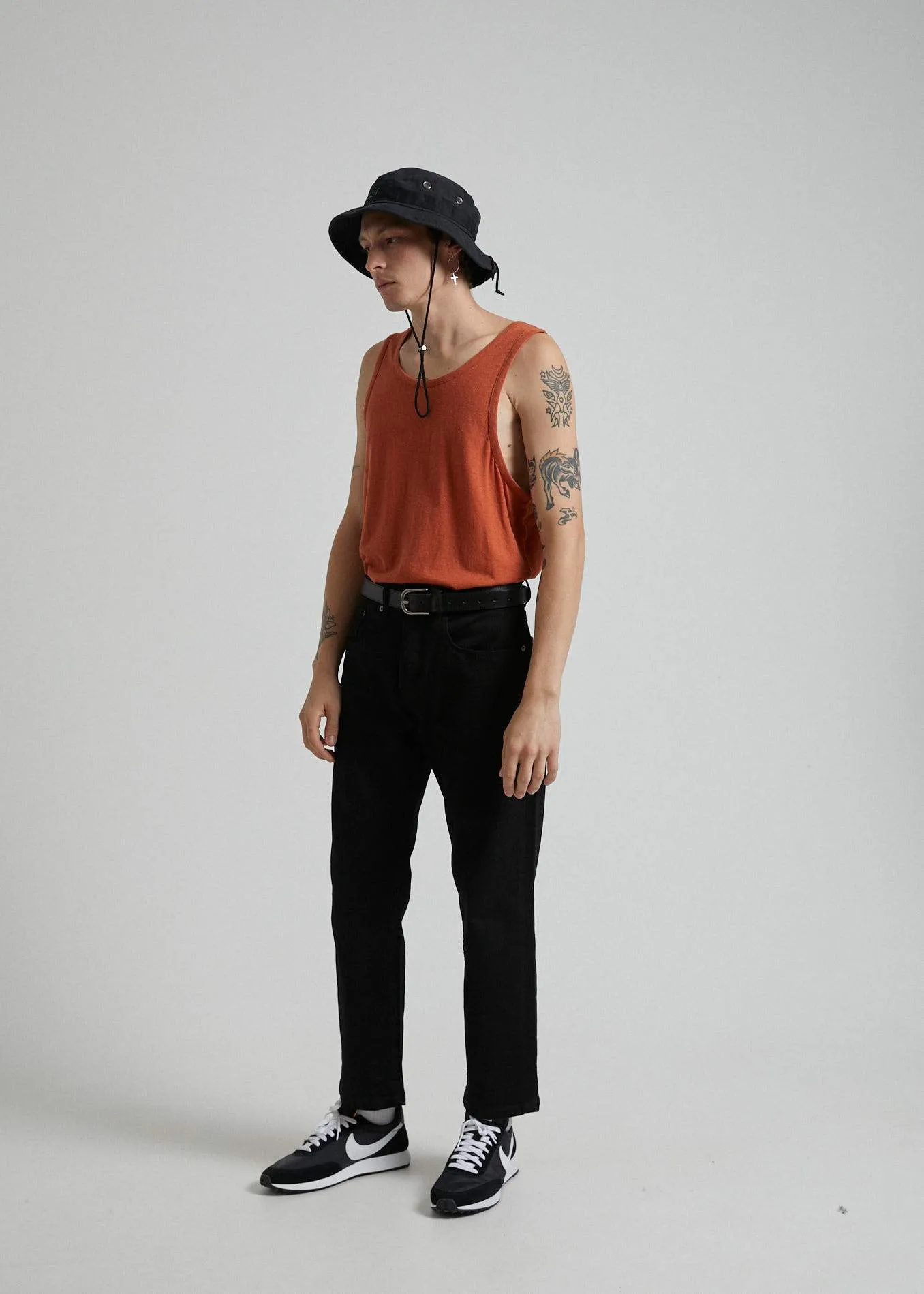 Afends Mens Classic - Hemp Singlet