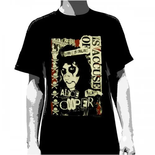 ALICE COOPER ACCUSED  Unisex Tee