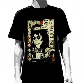 ALICE COOPER ACCUSED  Unisex Tee