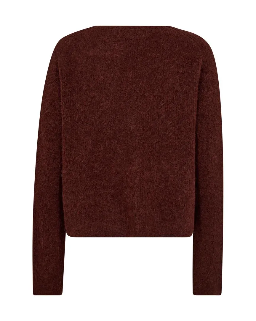 Almine V-neck Knit Cardigan
