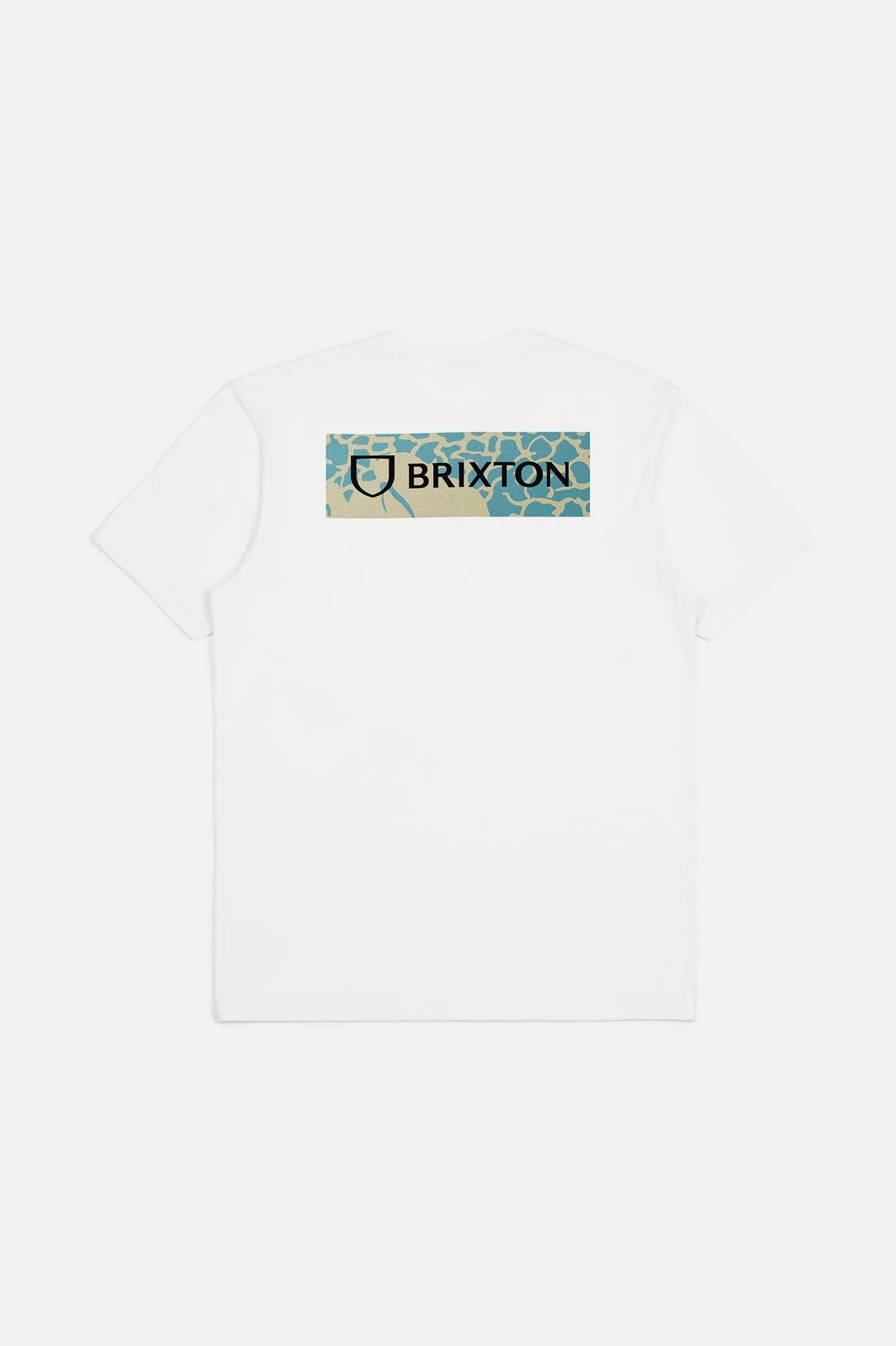Alpha Block S/S Tailored Tee - White/Abstract