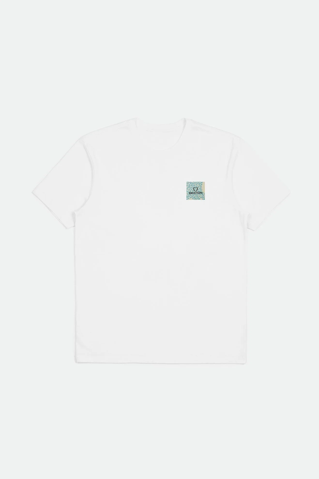 Alpha Block S/S Tailored Tee - White/Abstract