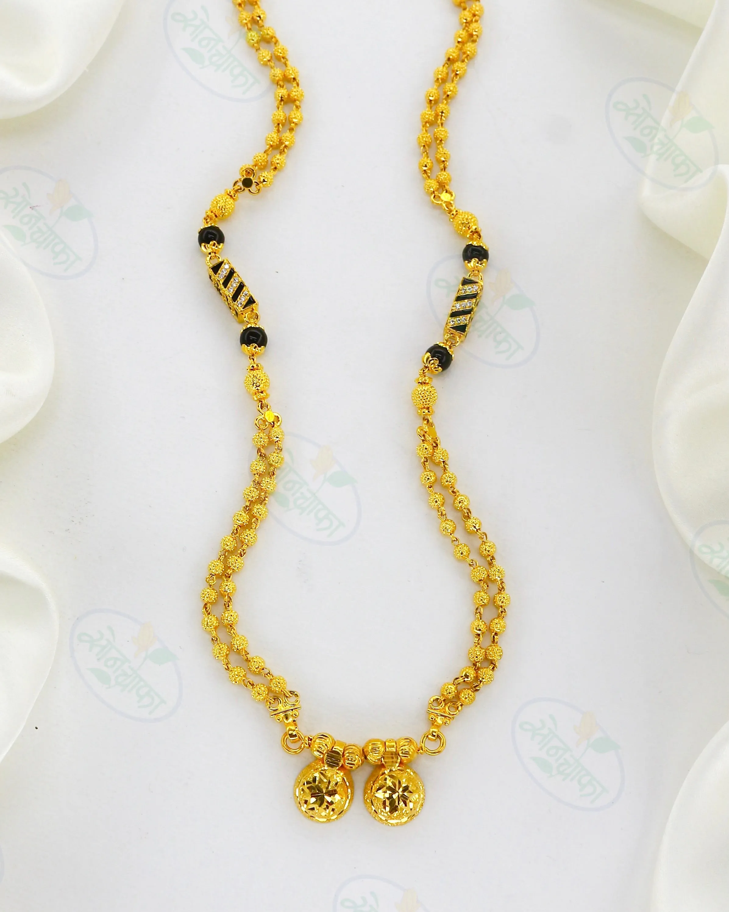 ARTISTIC GOLD PLATED MANGALSUTRA