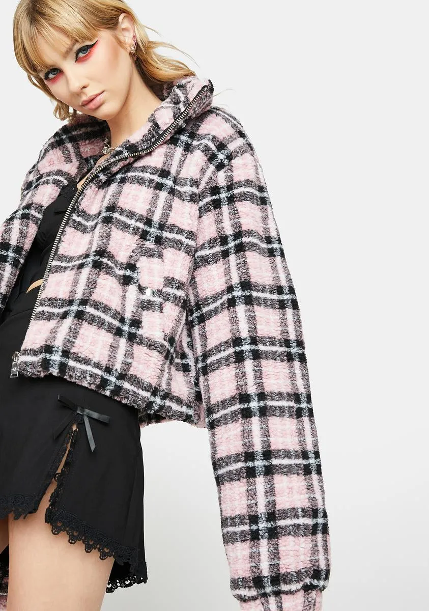 Baby Treat Me Right Fuzzy Jacket
