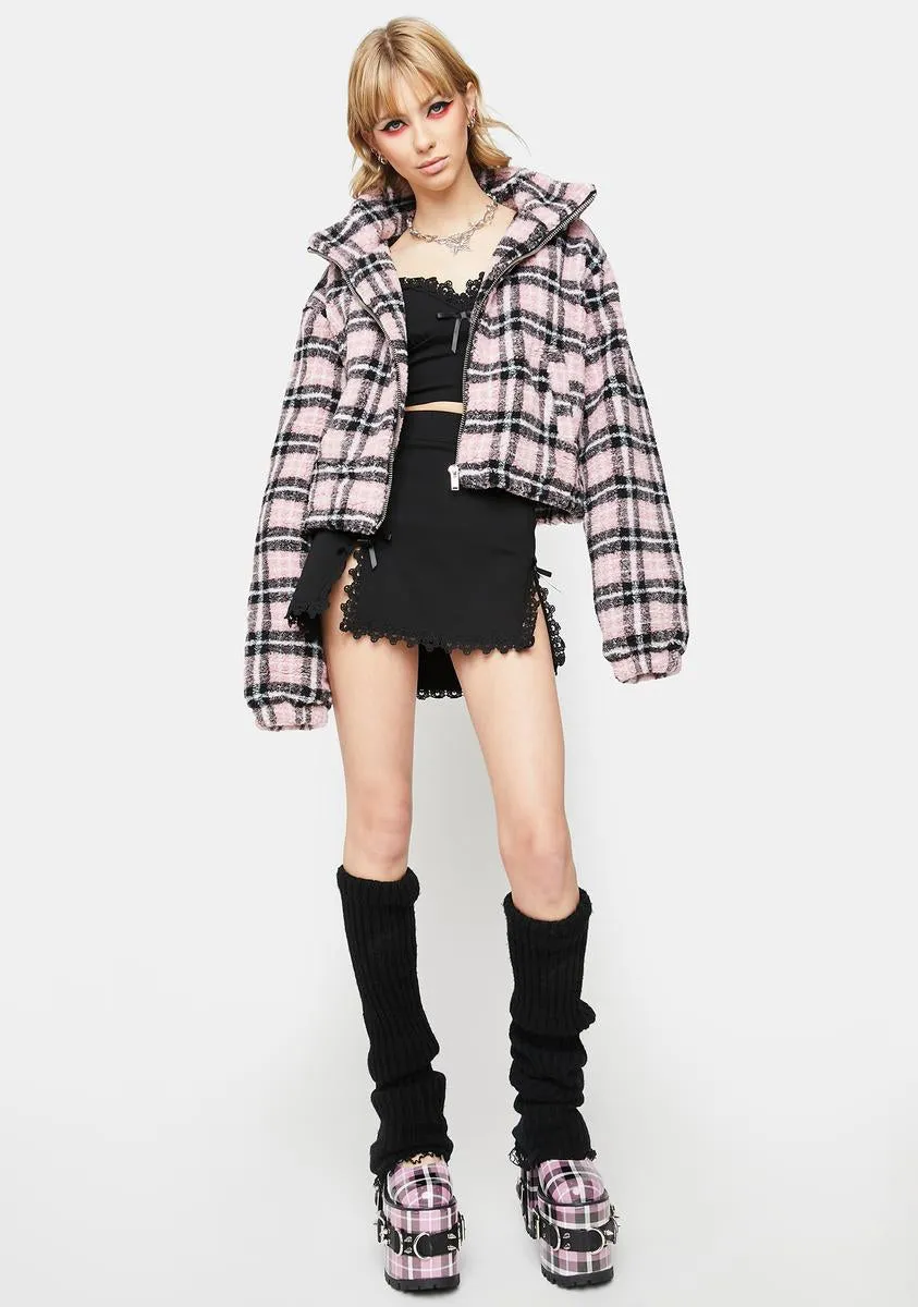 Baby Treat Me Right Fuzzy Jacket