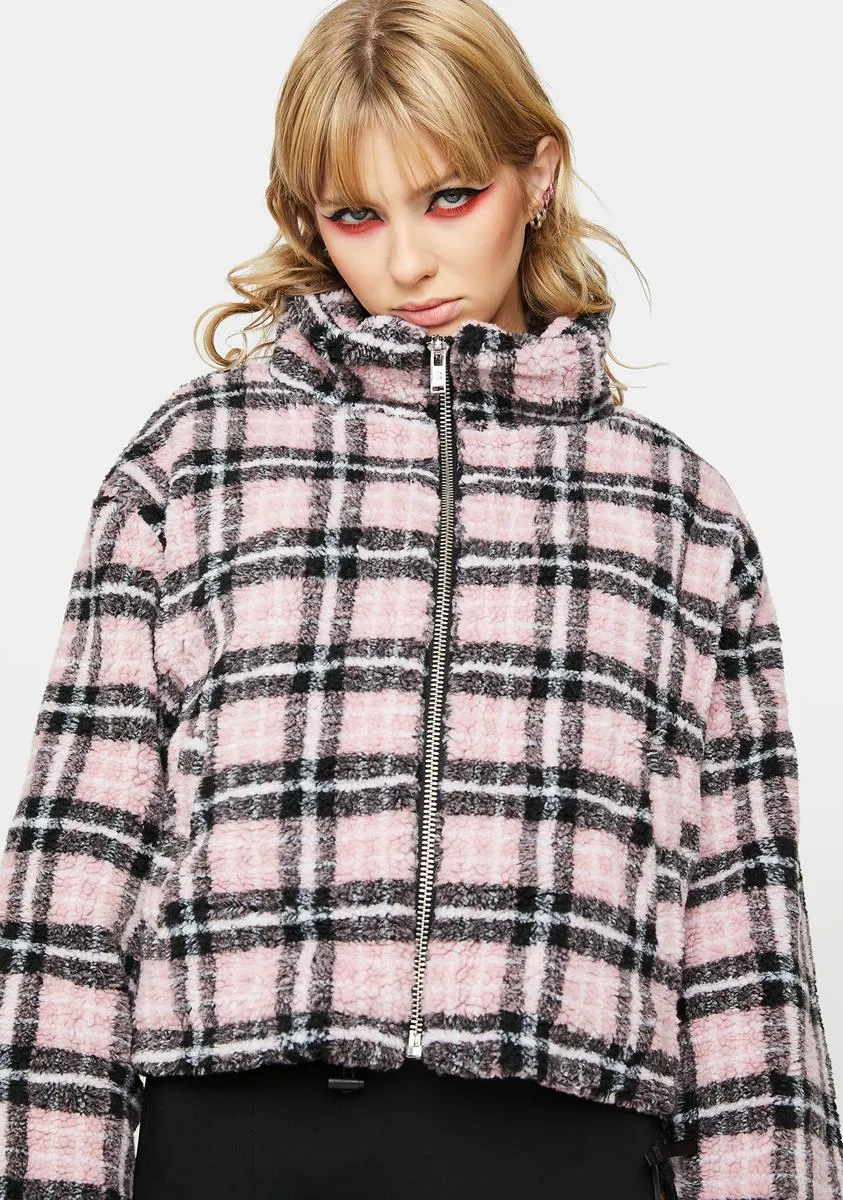 Baby Treat Me Right Fuzzy Jacket
