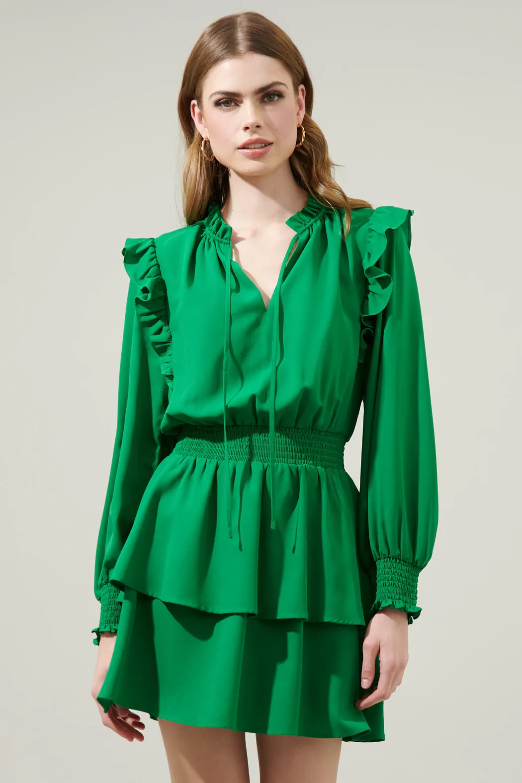Baron Layered Mini Dress