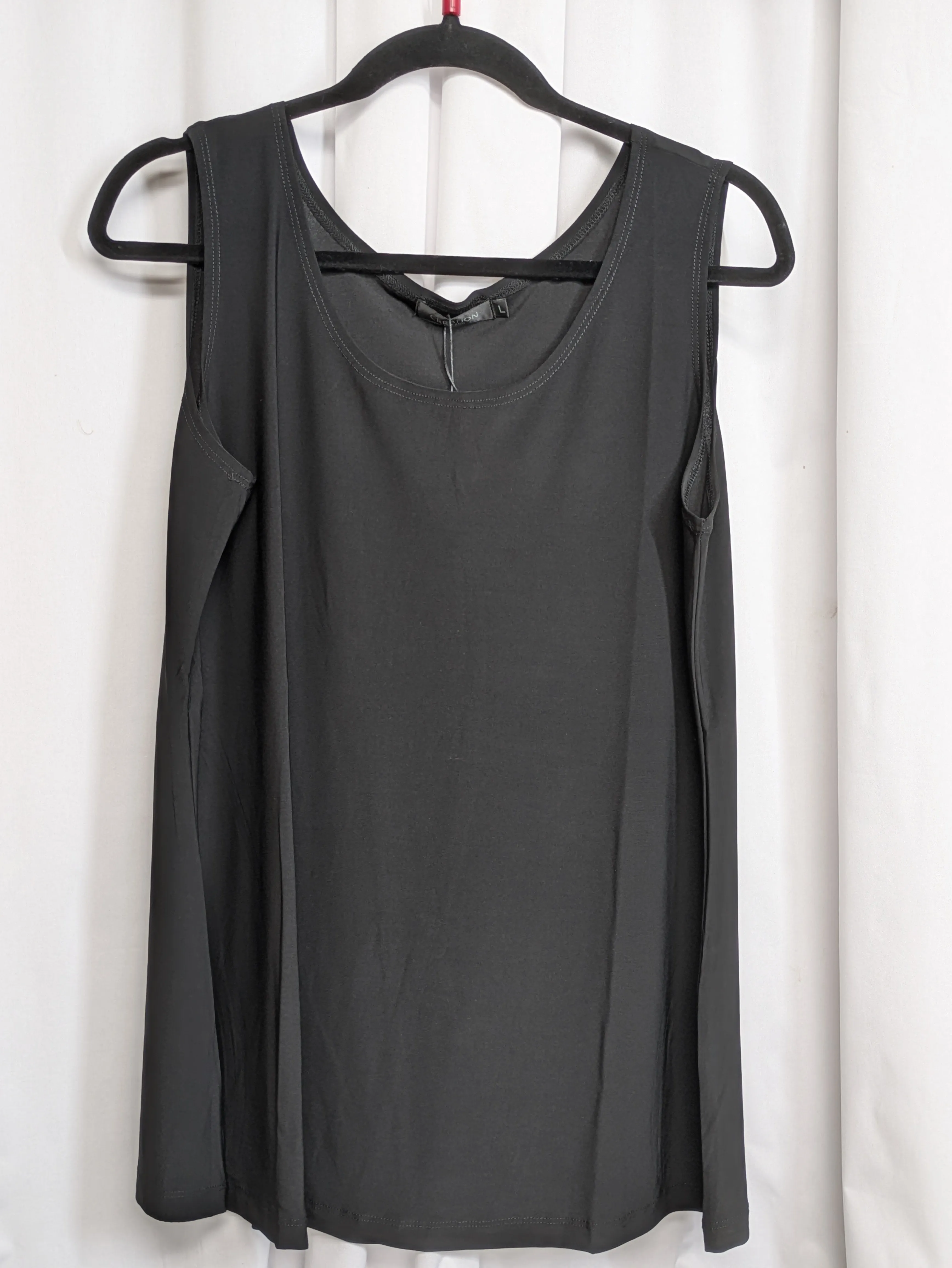 Basic Scoop Neck Sleeveless Tank Creation Brand