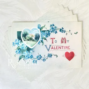 Be My Valentine - Layering PostCards