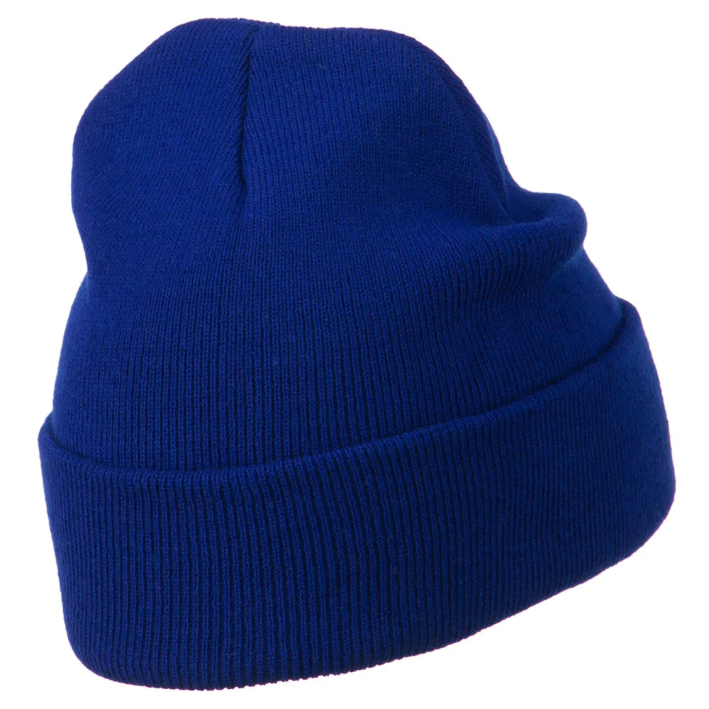 Big Diamond Embroidered Long Beanie