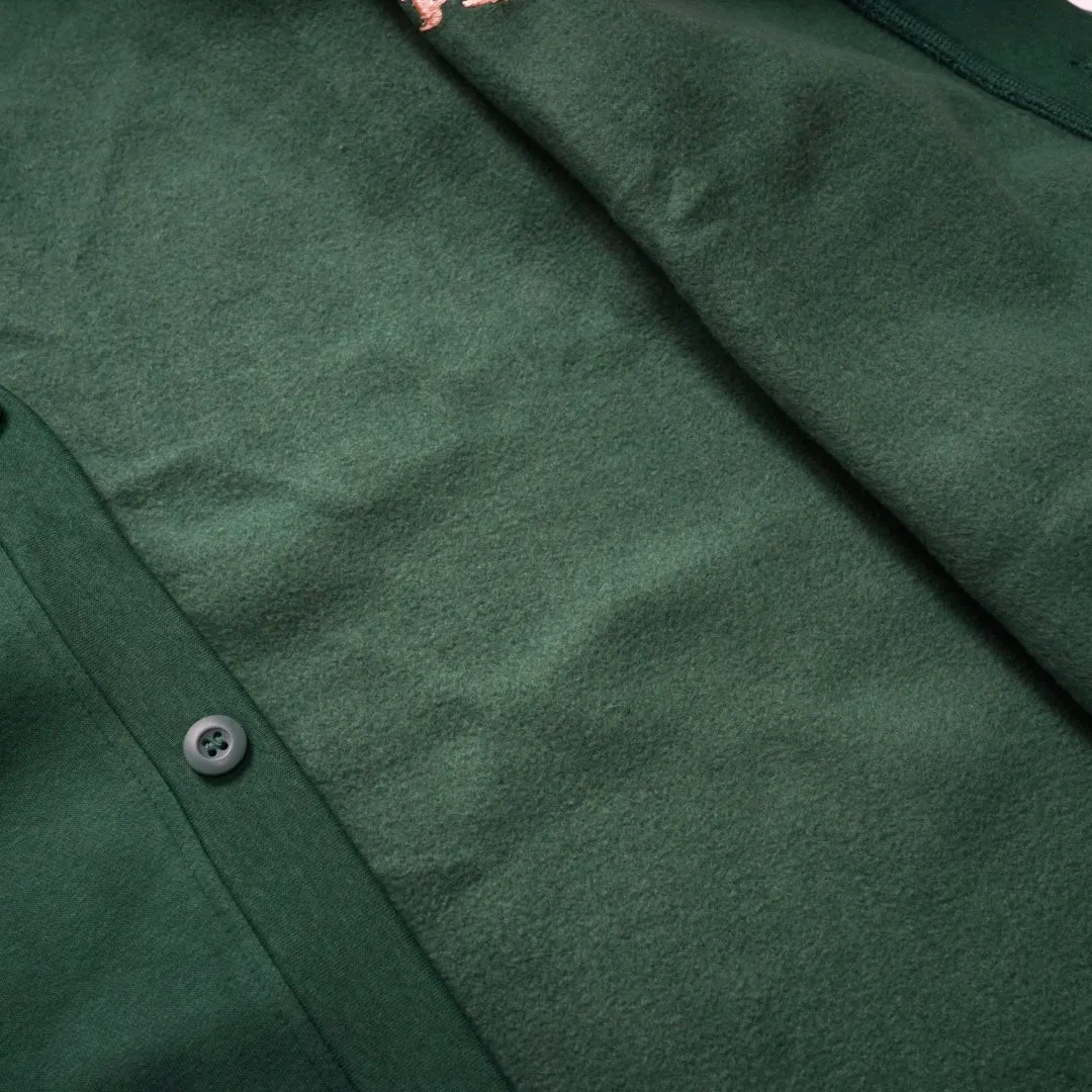big sweat cardigan R009 green