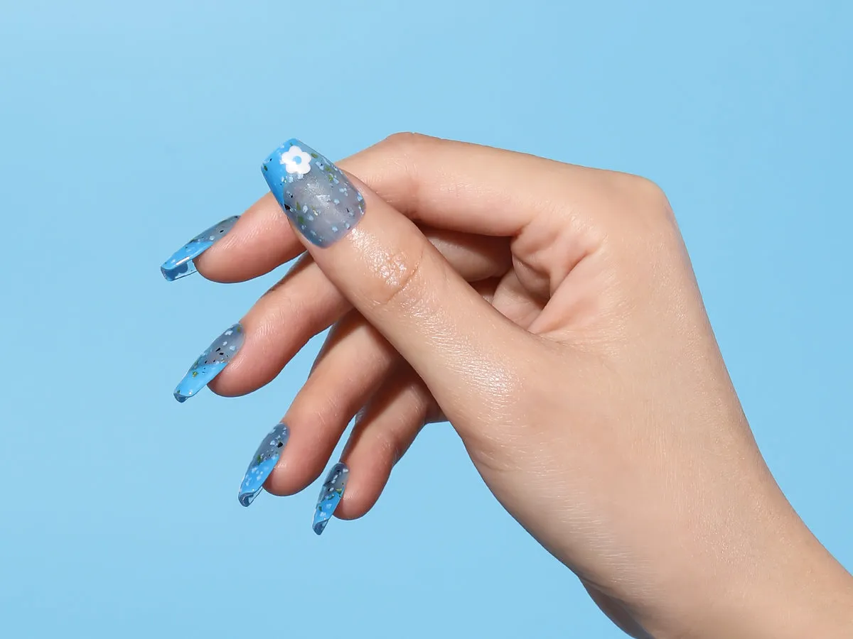 Bluesky Gel Polish Mini Duo - Flower Gel - Blue