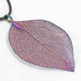 Bravery Leaf Necklace - Multi-Coloured