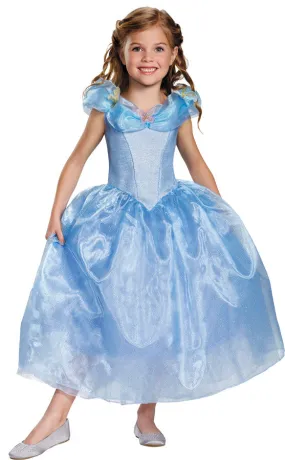 Cinderella Movie Deluxe 4-6 Child Girls Costume