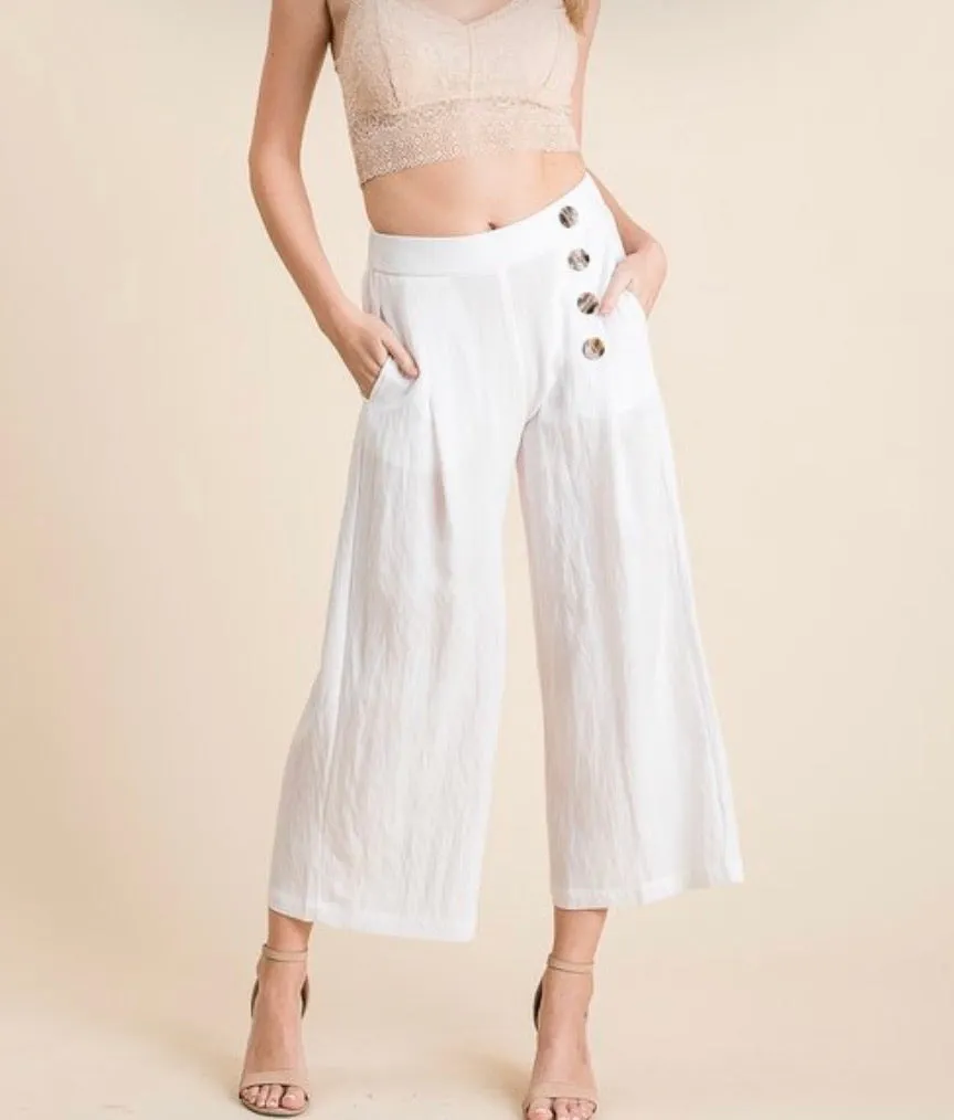 *CLEARANCE* Taupe or Ivory Pants