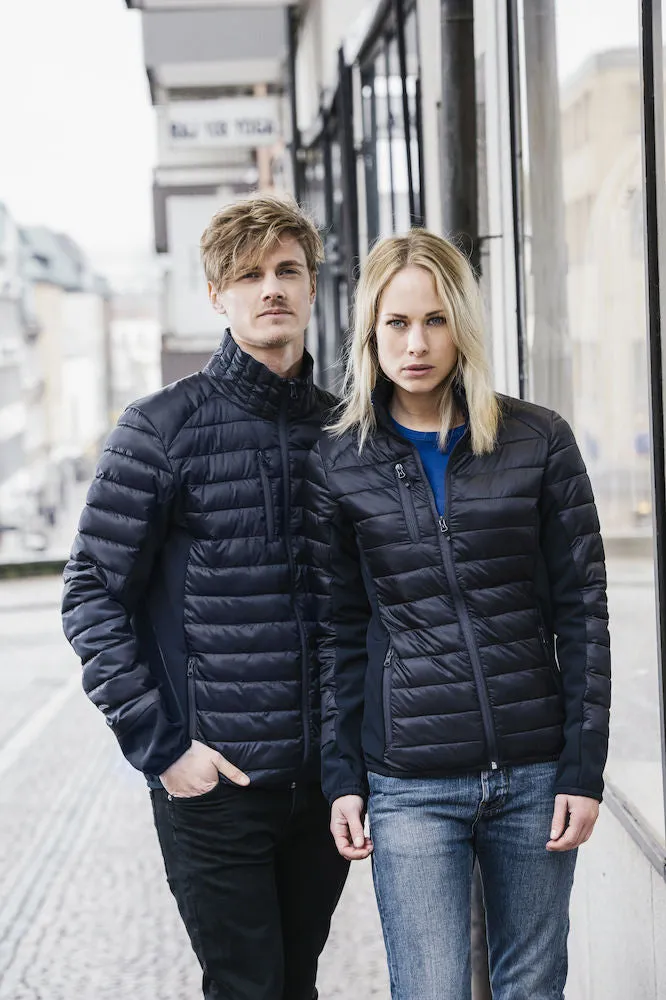 Clique Lemont Men's Jacket | Quilted Lightweight Puffer | Softshell Panels | 3 Colours | XS-2XL