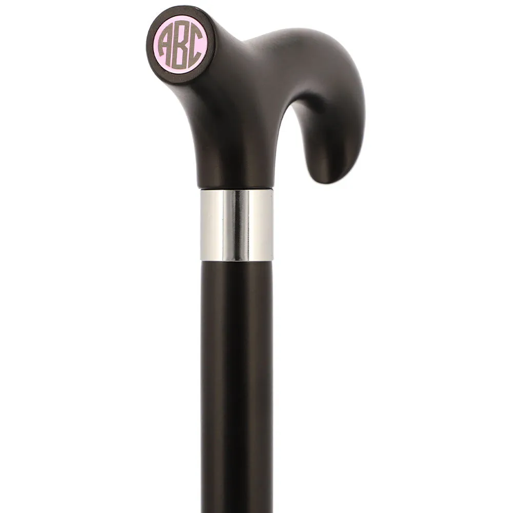 Color Option Wooden Derby Handle Walking Cane with Personalized Engraving Option