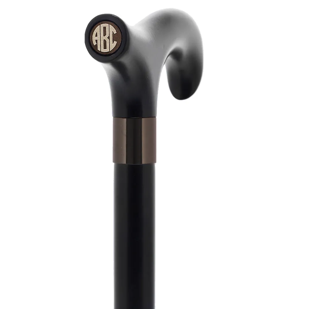 Color Option Wooden Derby Handle Walking Cane with Personalized Engraving Option