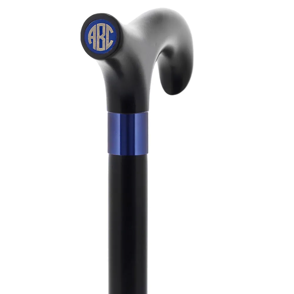 Color Option Wooden Derby Handle Walking Cane with Personalized Engraving Option