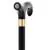 Color Option Wooden Derby Handle Walking Cane with Personalized Engraving Option