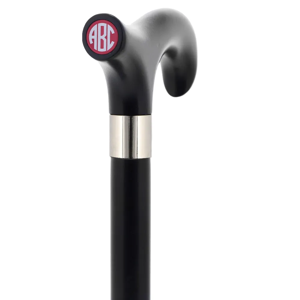 Color Option Wooden Derby Handle Walking Cane with Personalized Engraving Option