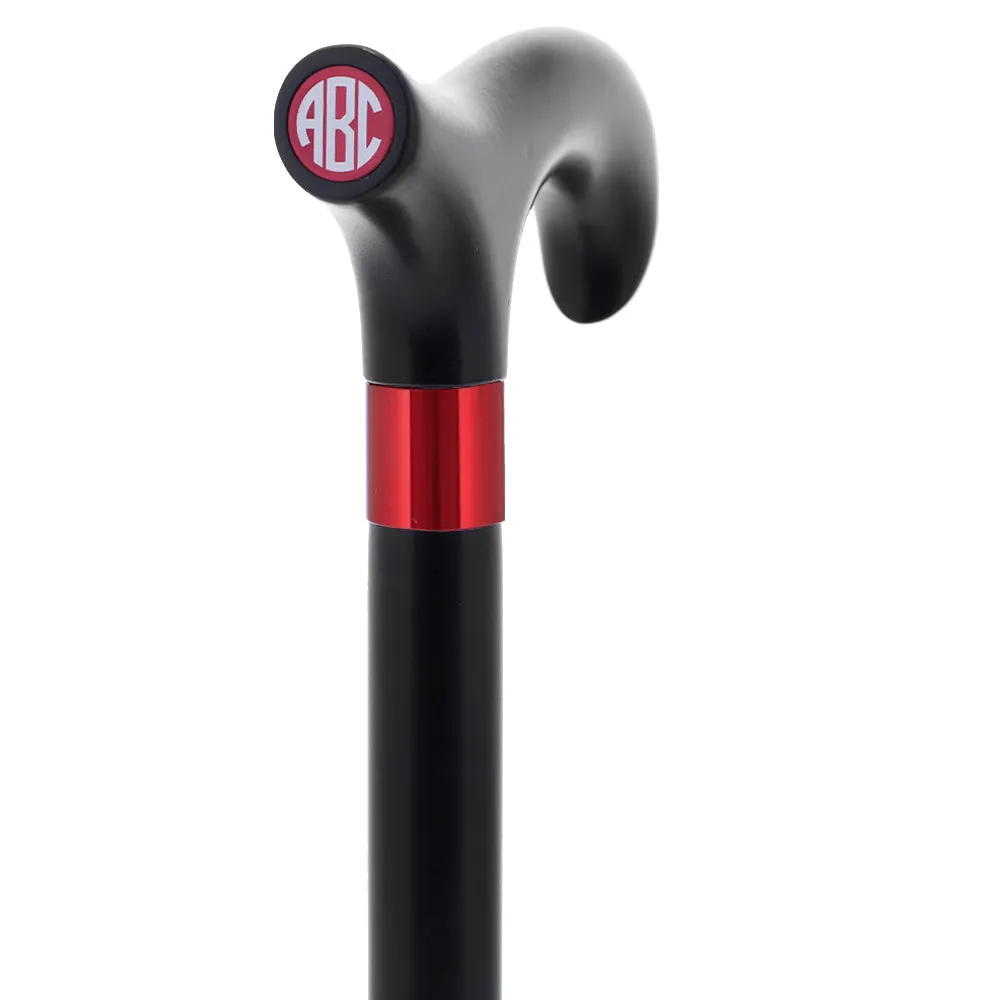 Color Option Wooden Derby Handle Walking Cane with Personalized Engraving Option