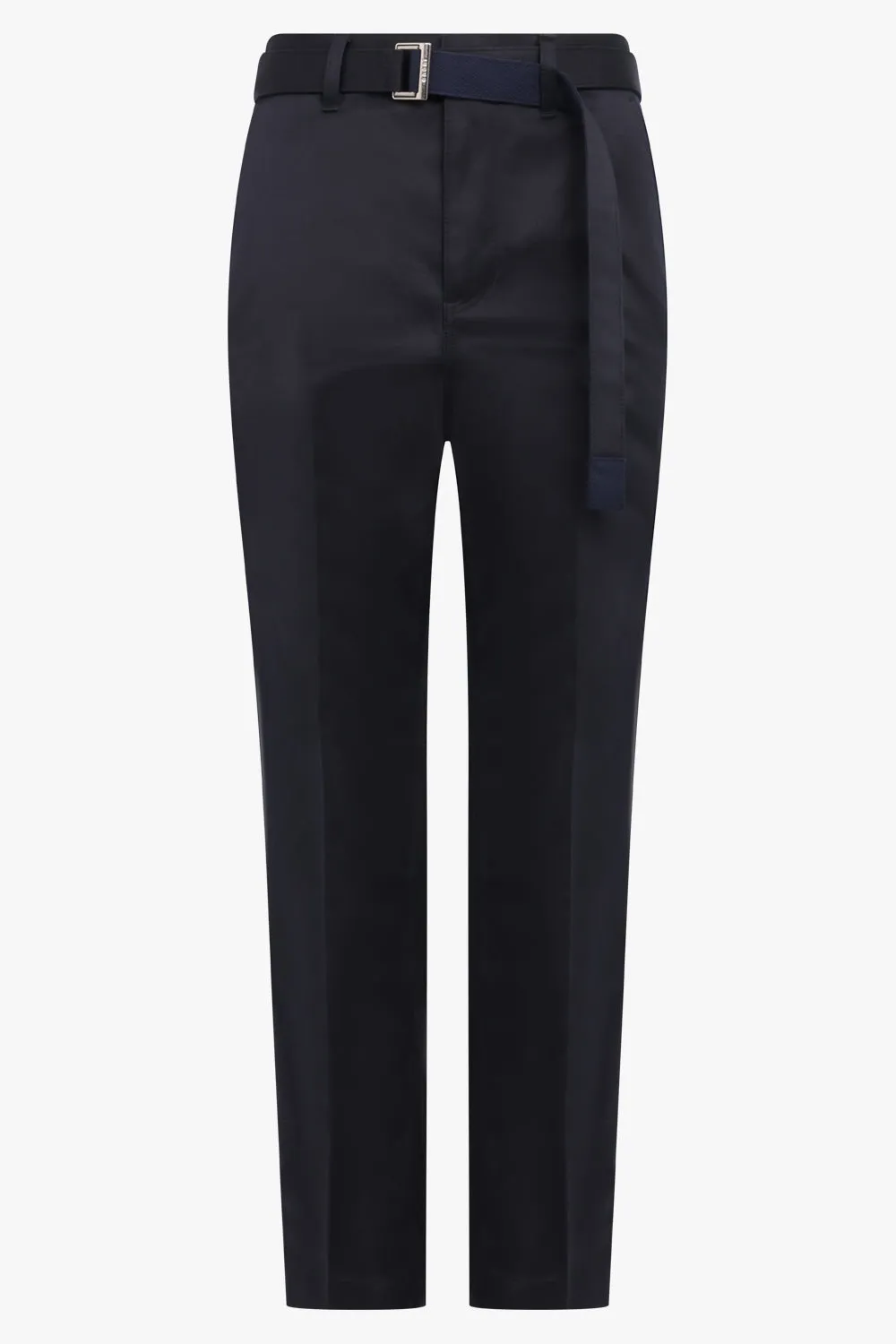 COTTON CHINO PANTS | NAVY
