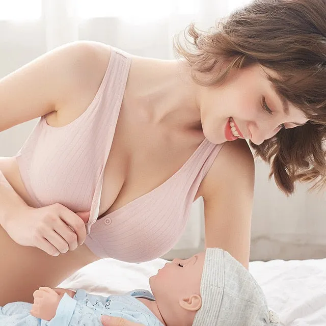 Cotton Nursing Bra