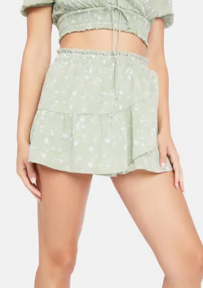Daisy Dare Layered Mini Skirt