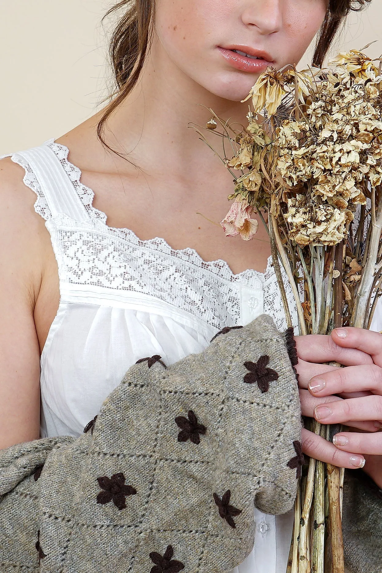 Daisy Nightgown Slip- Vintage