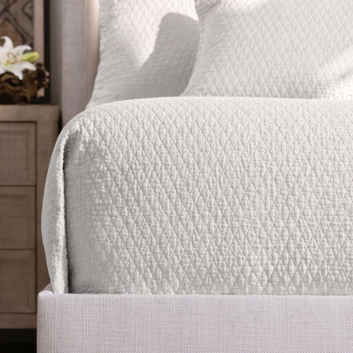 Dawn White Bedding by Lili Alessandra