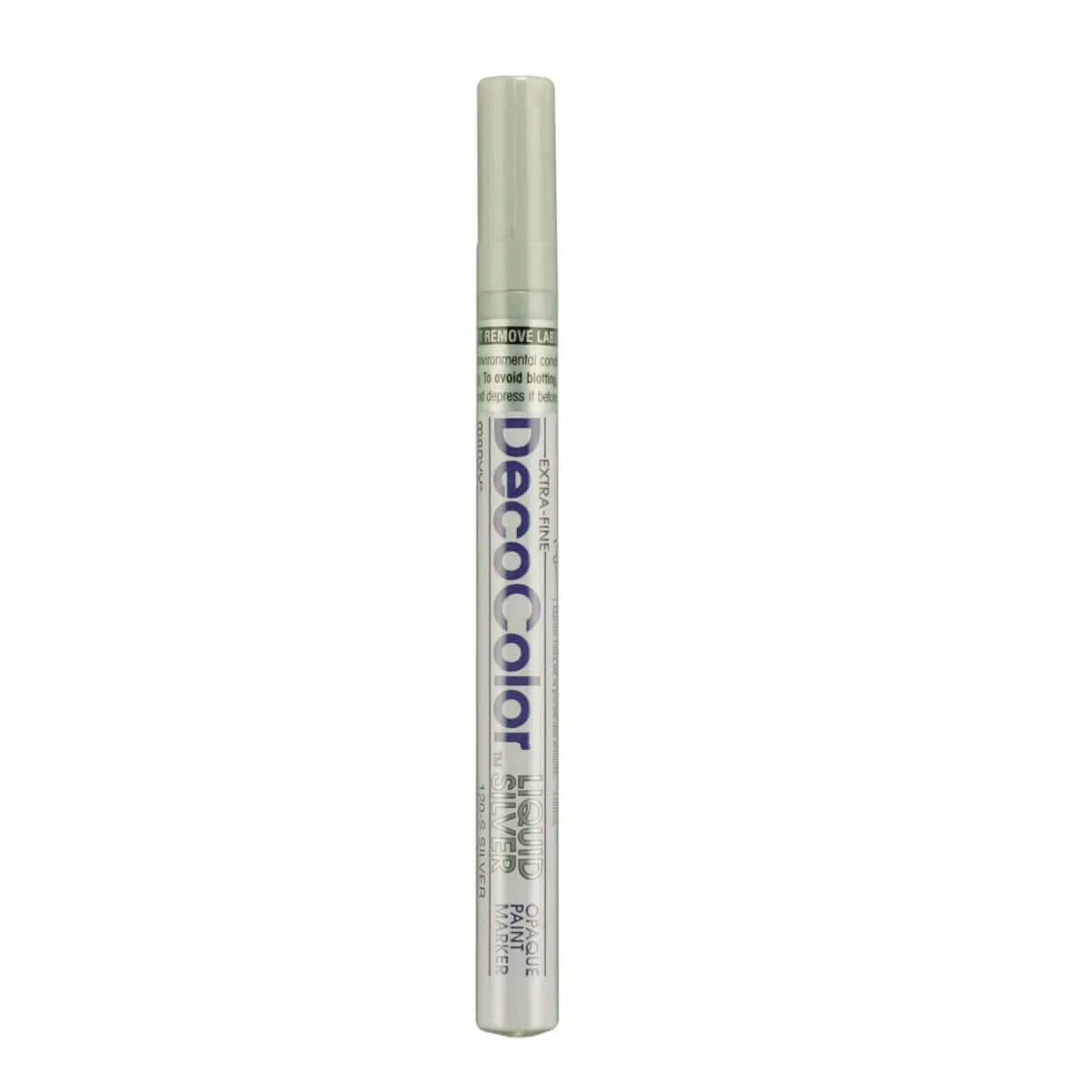 Decocolor Metallic Marker Extra Fine Liquid Silver