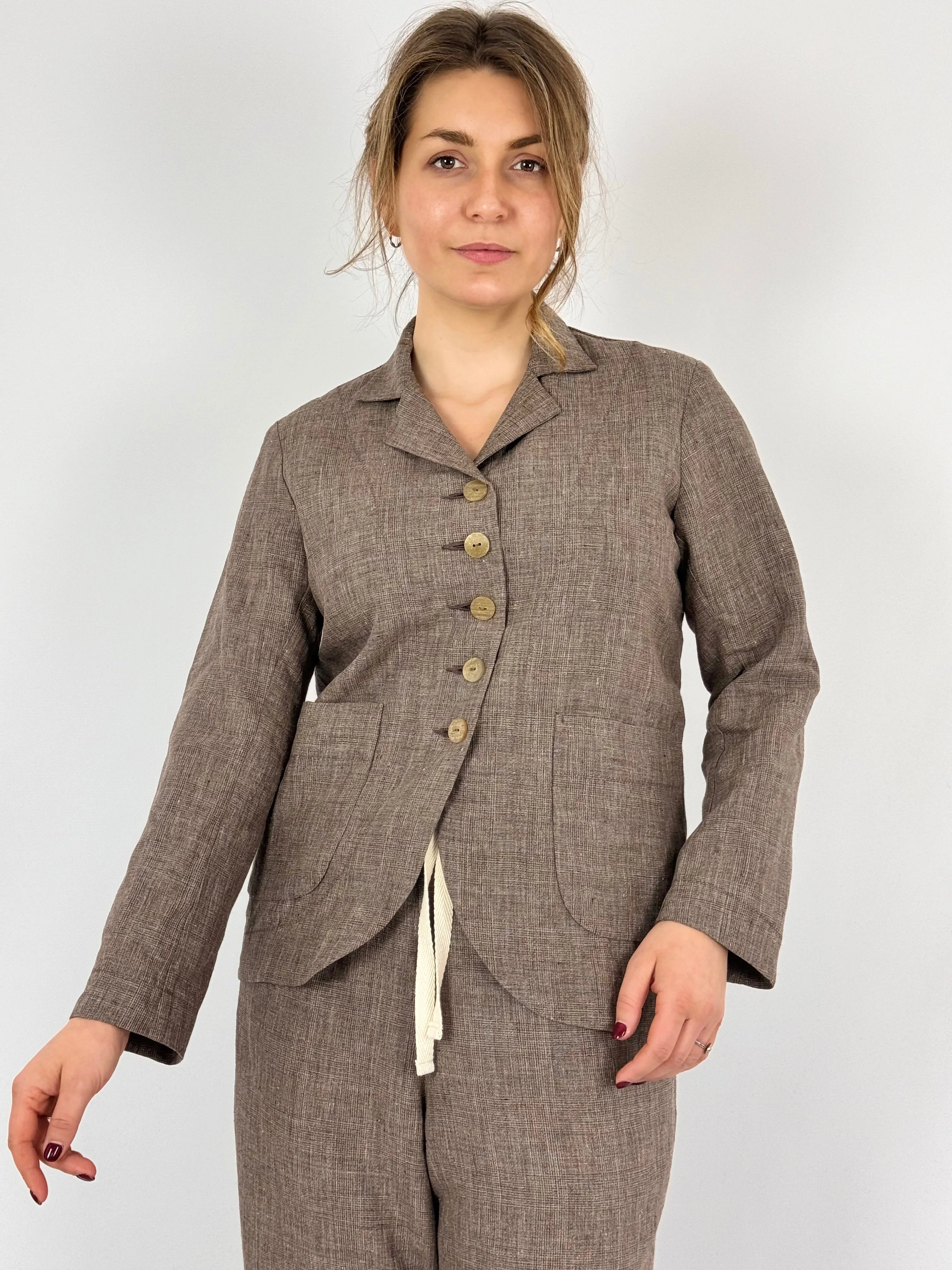 Der Antagonist 33 Jacket Brown Check