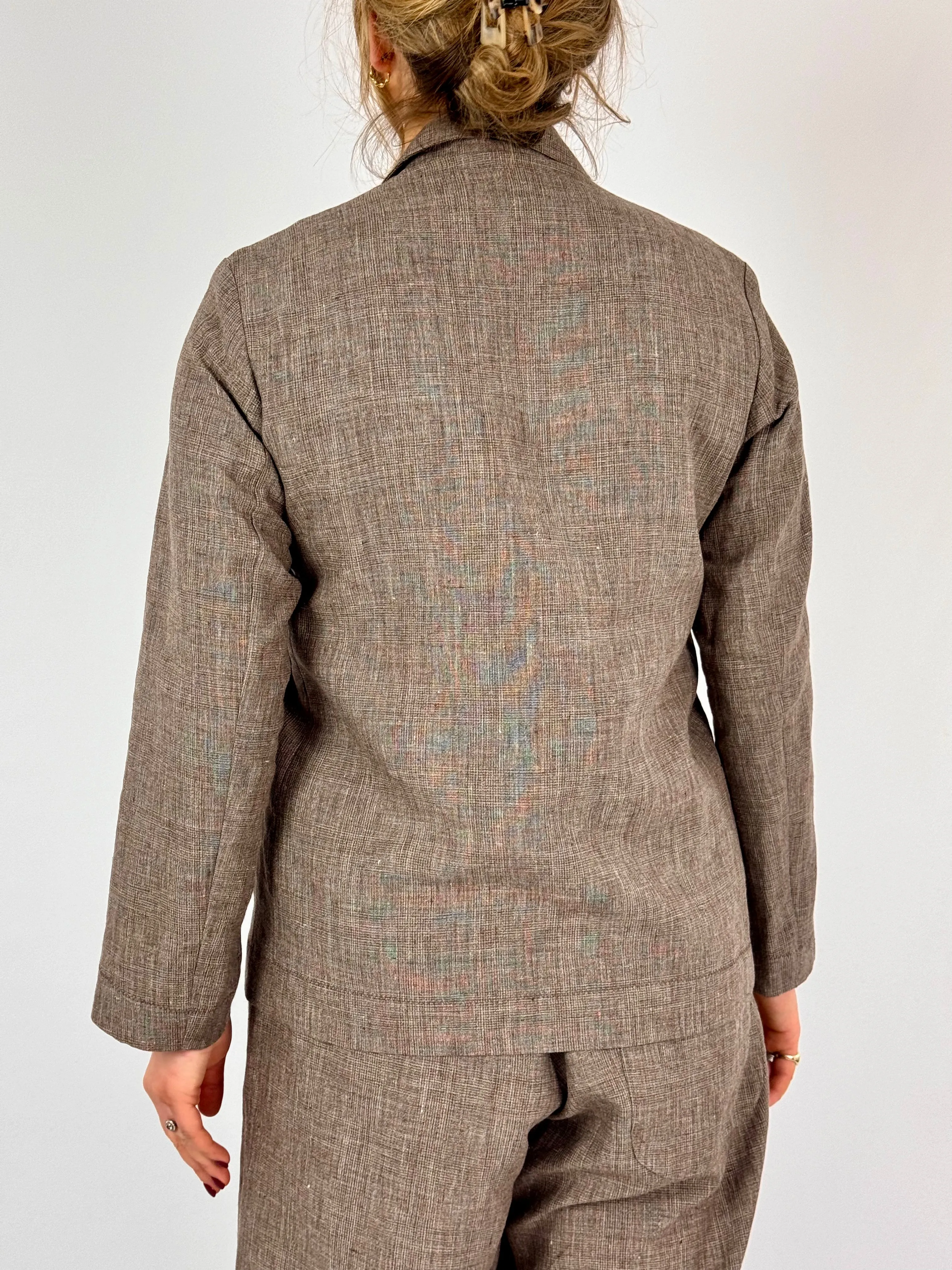 Der Antagonist 33 Jacket Brown Check