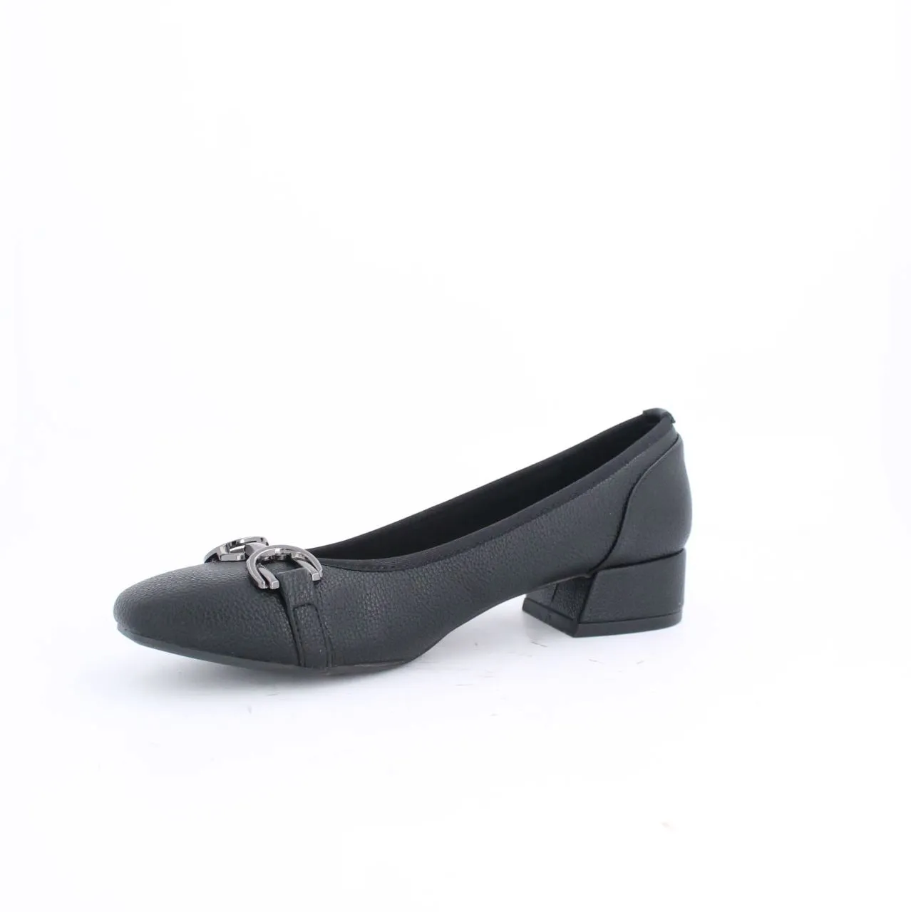 DIANEE BLOCK HEEL PUMPS - BLACK