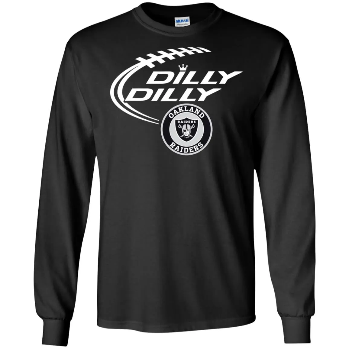 Dilly Dilly Oakland Raiders Nfl Football Men Long SLeeve Shirt