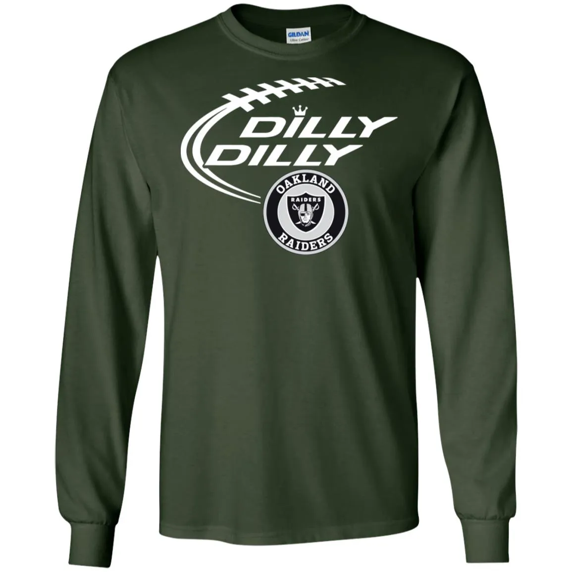 Dilly Dilly Oakland Raiders Nfl Football Men Long SLeeve Shirt