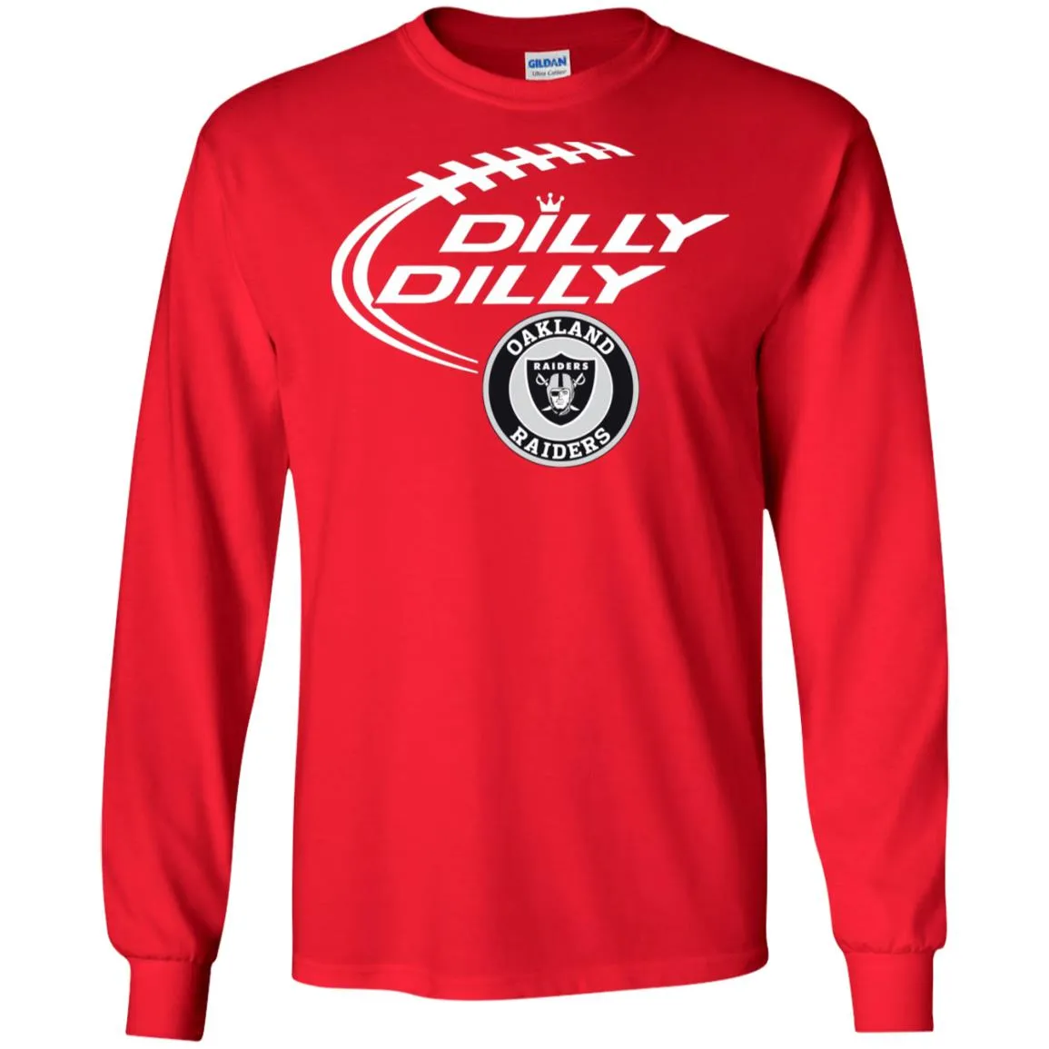 Dilly Dilly Oakland Raiders Nfl Football Men Long SLeeve Shirt