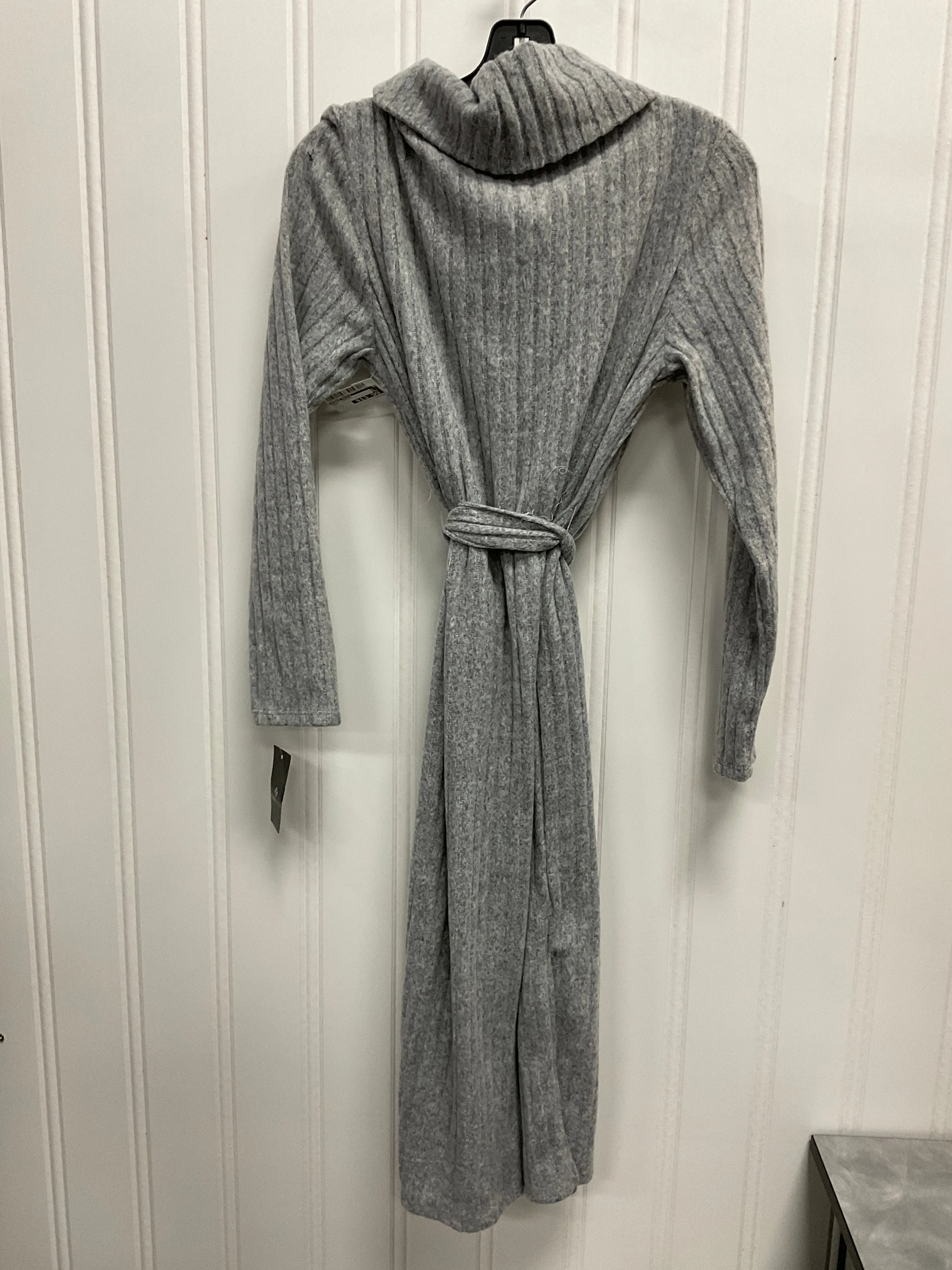 Dress Sweater By Ronnie Nicole In Grey, Size: L