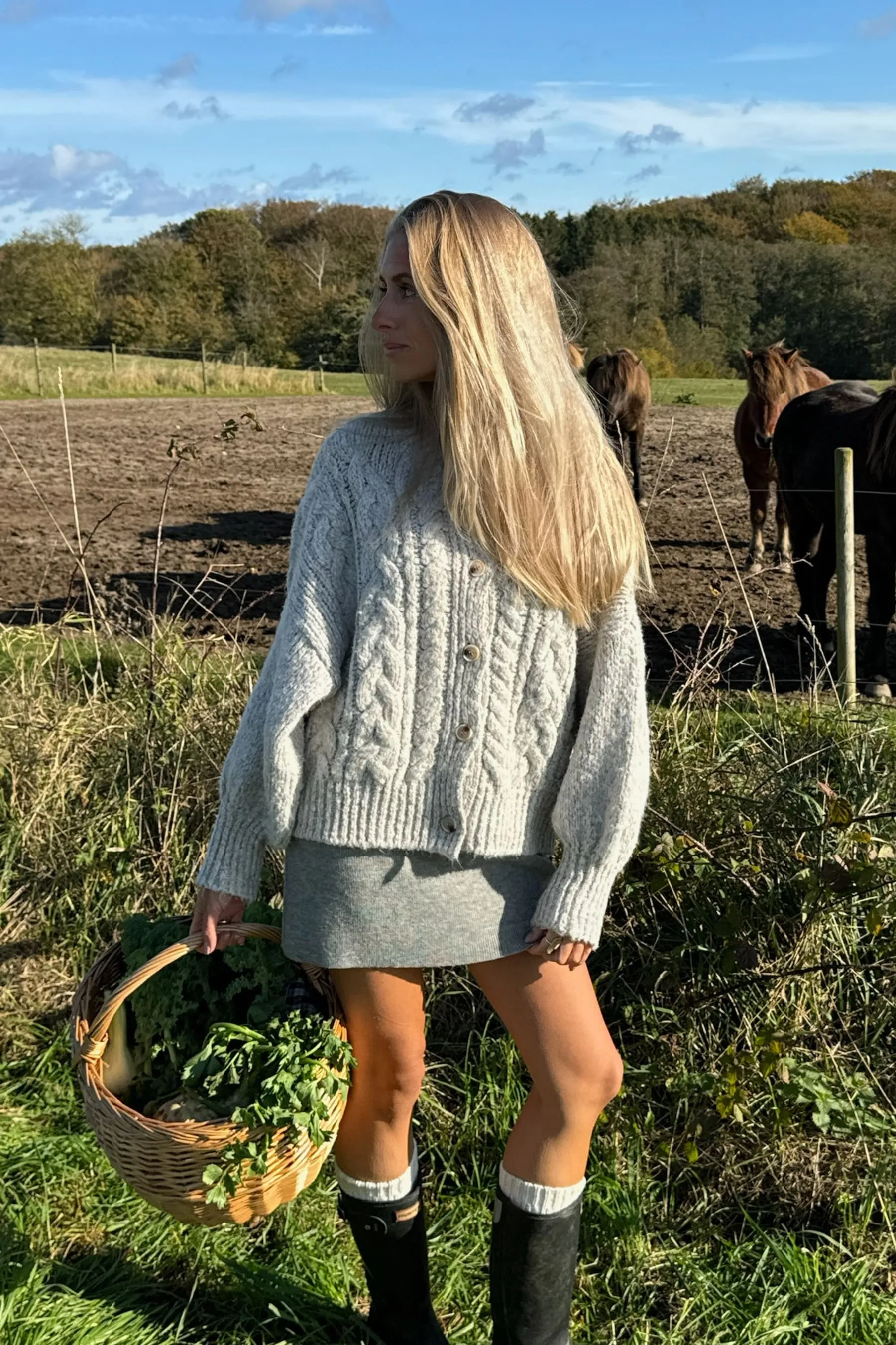 Ellaic Cardigan - Light Greige