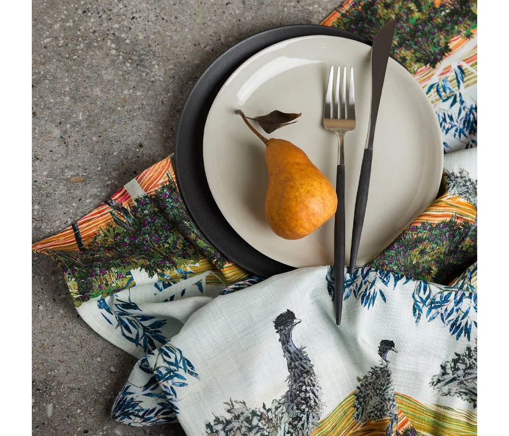 Emus Tea towel