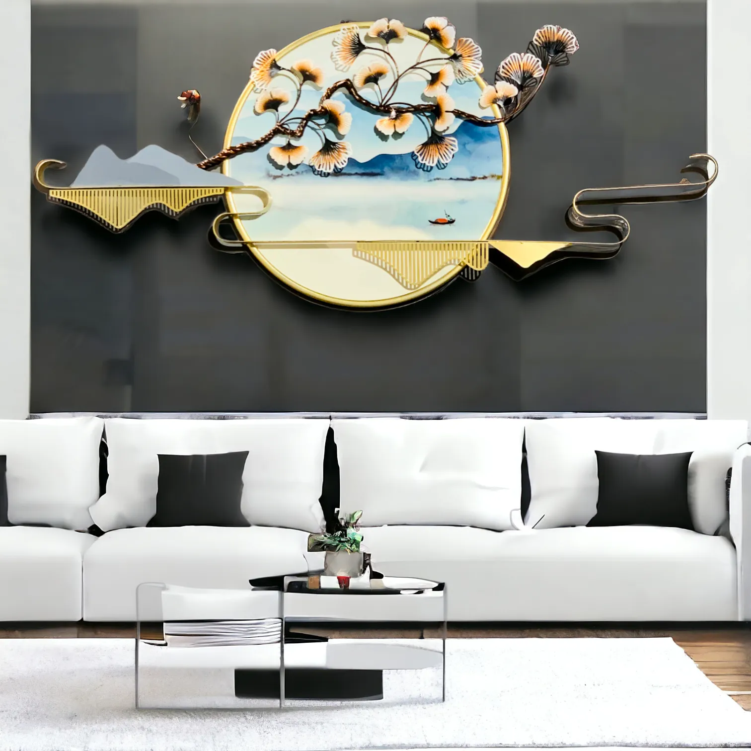 European Style Metal Wall Hanging