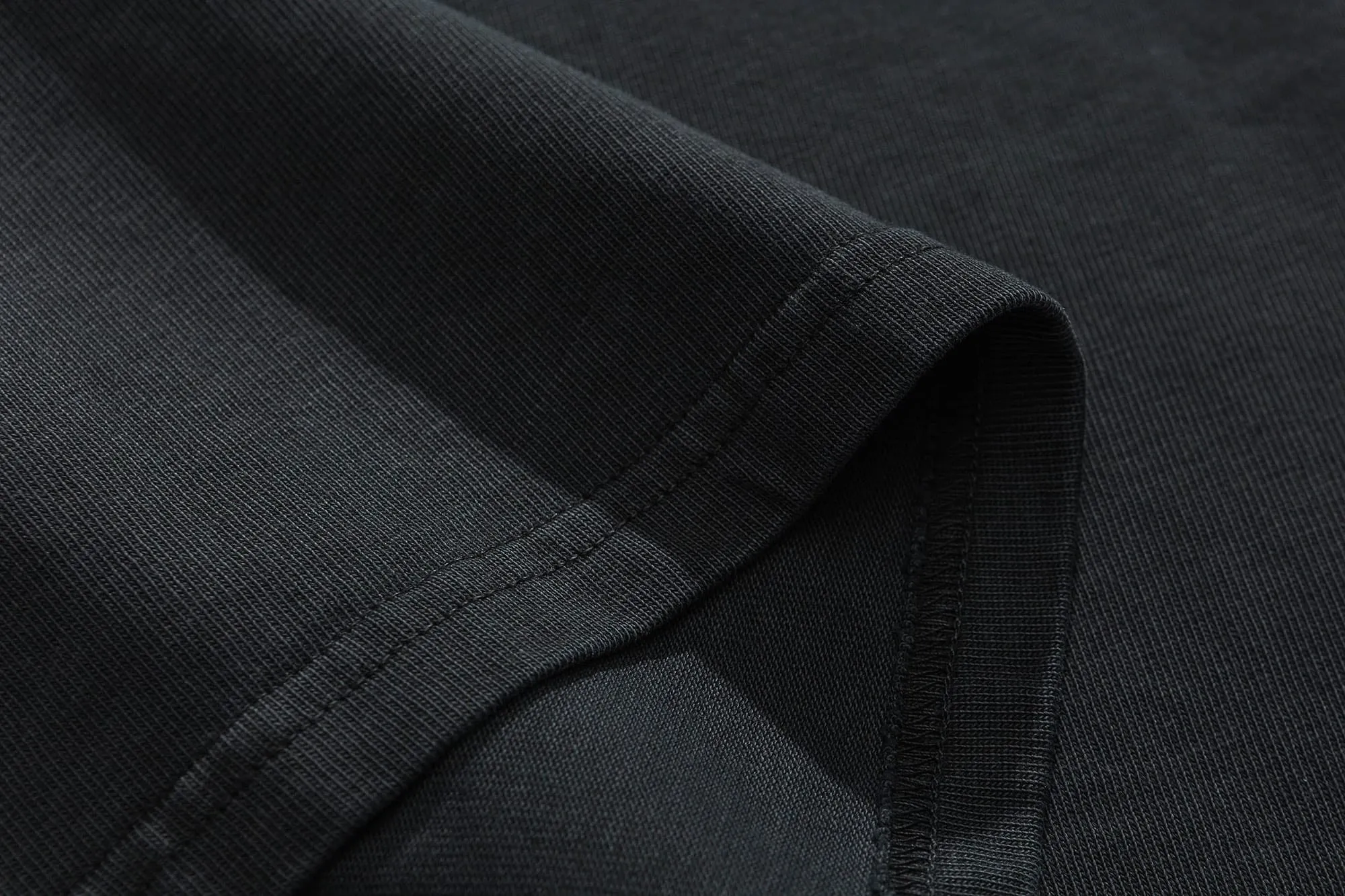 Feng Tiao Yu Shun Print Washed T-Shirt